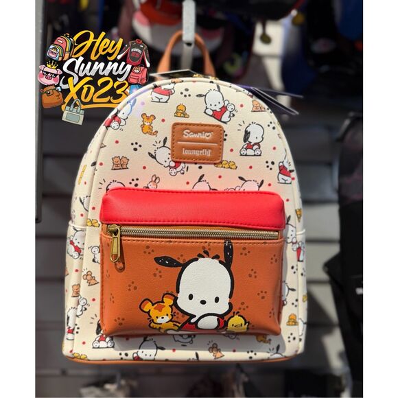 Loungefly Pochacco & Friends Mini Backpack main image 5